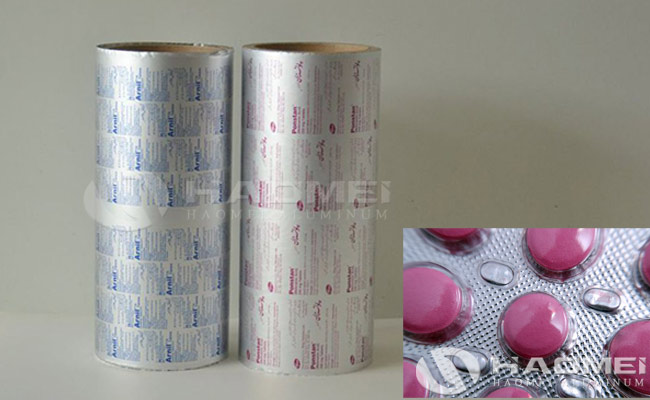 feuille de boursouflure en aluminium de porcelaine
