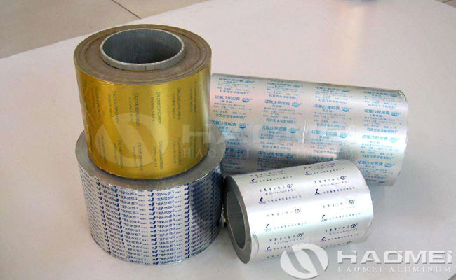 China lámina del blíster de aluminio con un alto rendimiento