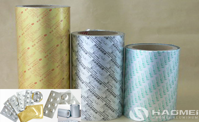 alu alu bottom foil for pharmaceutical