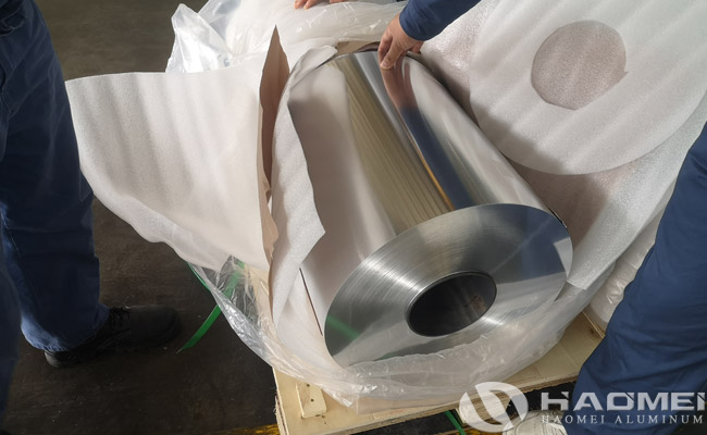 papier d'aluminium en gros rouleau