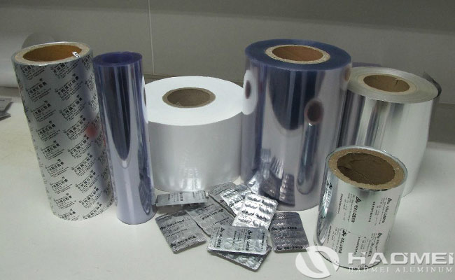 Aluminum foil for blister lidding packaging