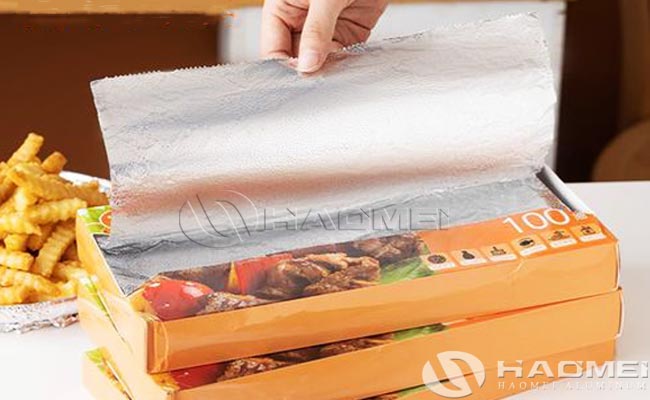 aluminum foil pop up sheets