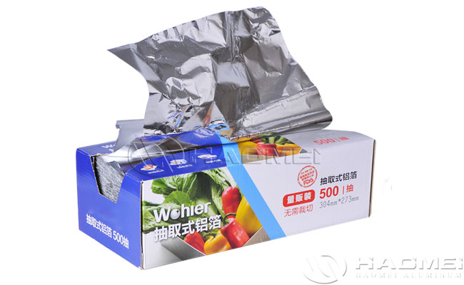 Pre Cut Aluminum Foil Sheets - HAOMEI