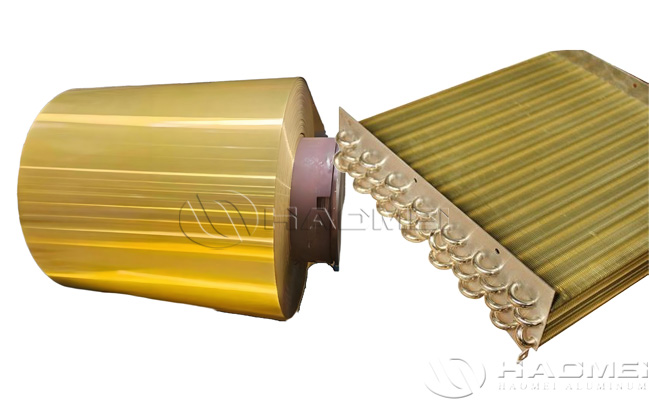 gold a/c aluminum foil