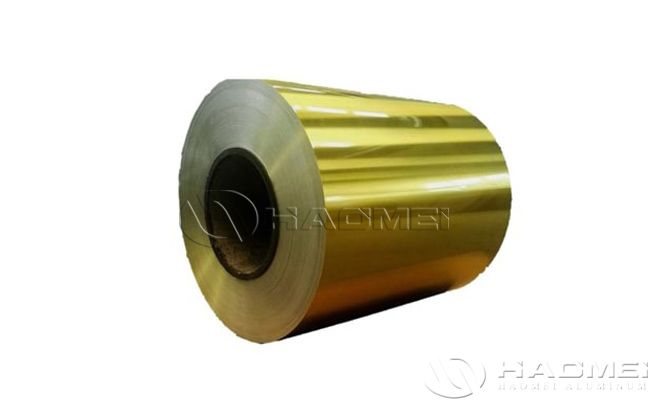 epoxy-coated aluminum foil