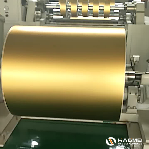 Gold Aluminum Foil