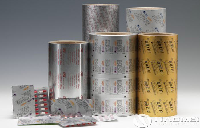 aluminium foil for medicine
