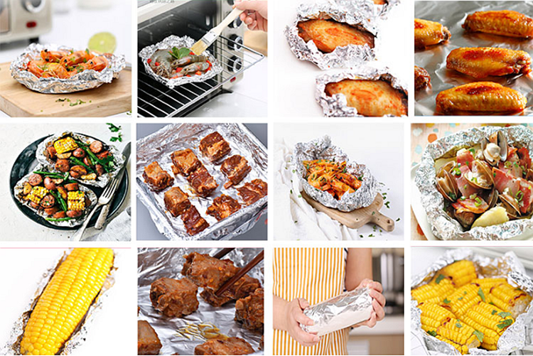 household foil application