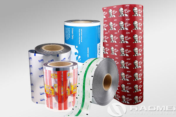 Plastic coated aluminum foil