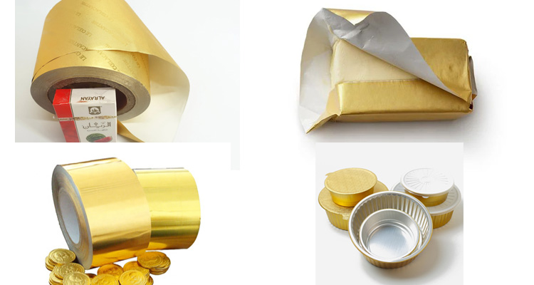 gold foil application