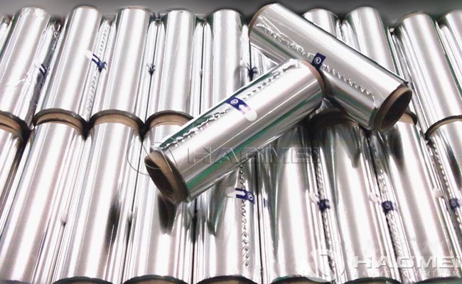 Household aluminium foil for kitchen