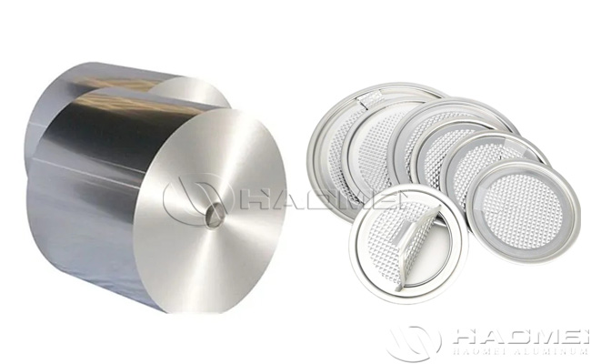 aluminium foil for milk powder lid