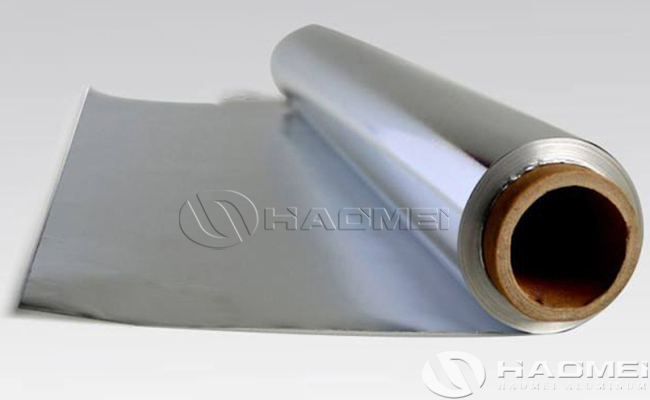 aluminium foil used for wrapping food