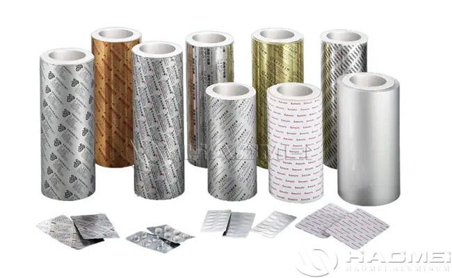 OP/AL/HSL PTP blister foil