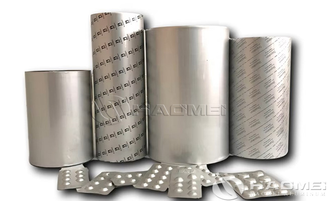 4-6gsm HSL coating aluminium blister foil