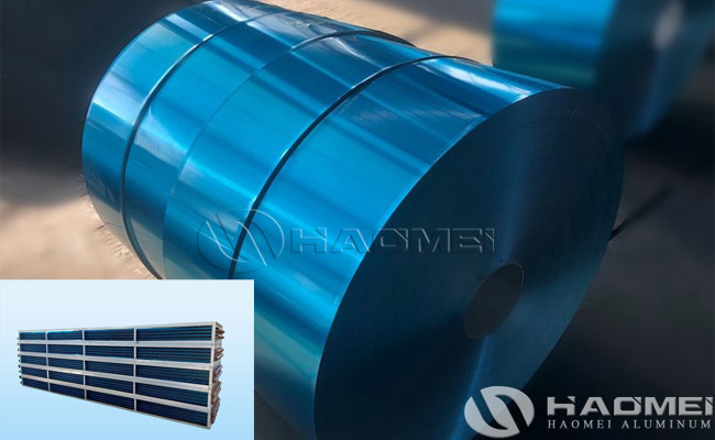 blue hydrophilic air conditioning foil