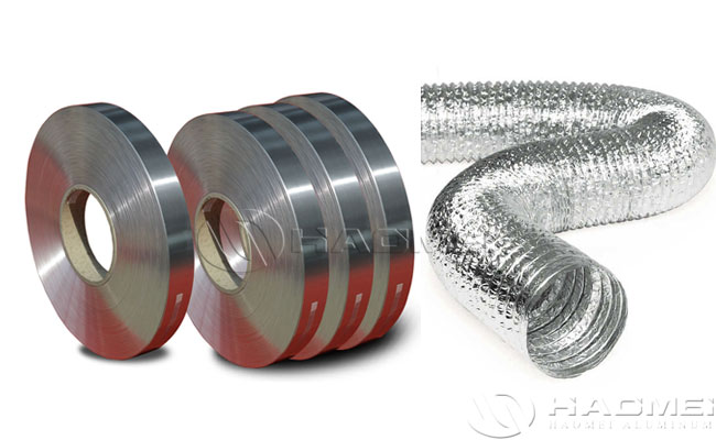 8011 aluminium foil for semi rigid duct