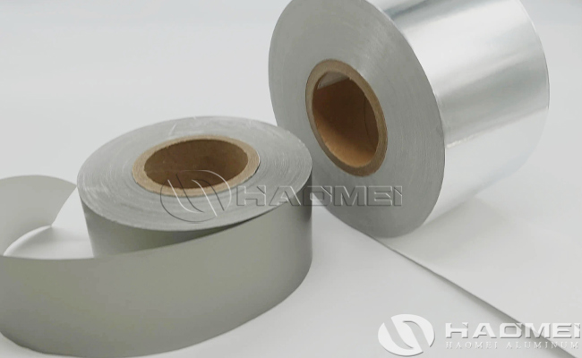 aluminium foil paper backed