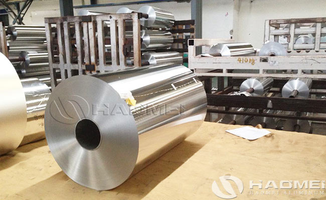 industrial aluminum foil jumbo roll